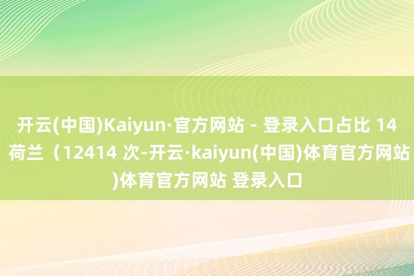 开云(中国)Kaiyun·官方网站 - 登录入口占比 14.97%）、荷兰（12414 次-开云·kaiyun(中国)体育官方网站 登录入口